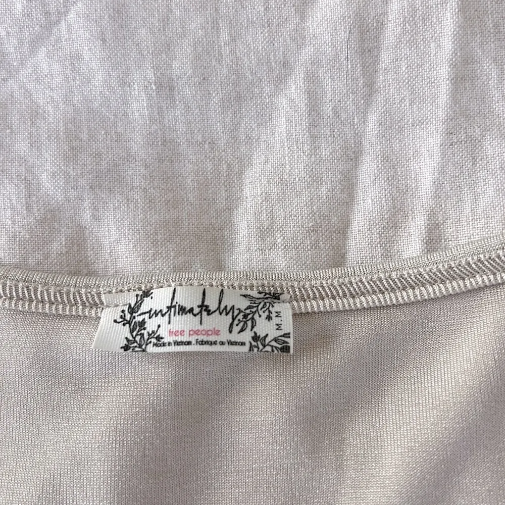 NWT Free People Duo Corset Long Sleeve Top in Light Sand Size M - Image 7