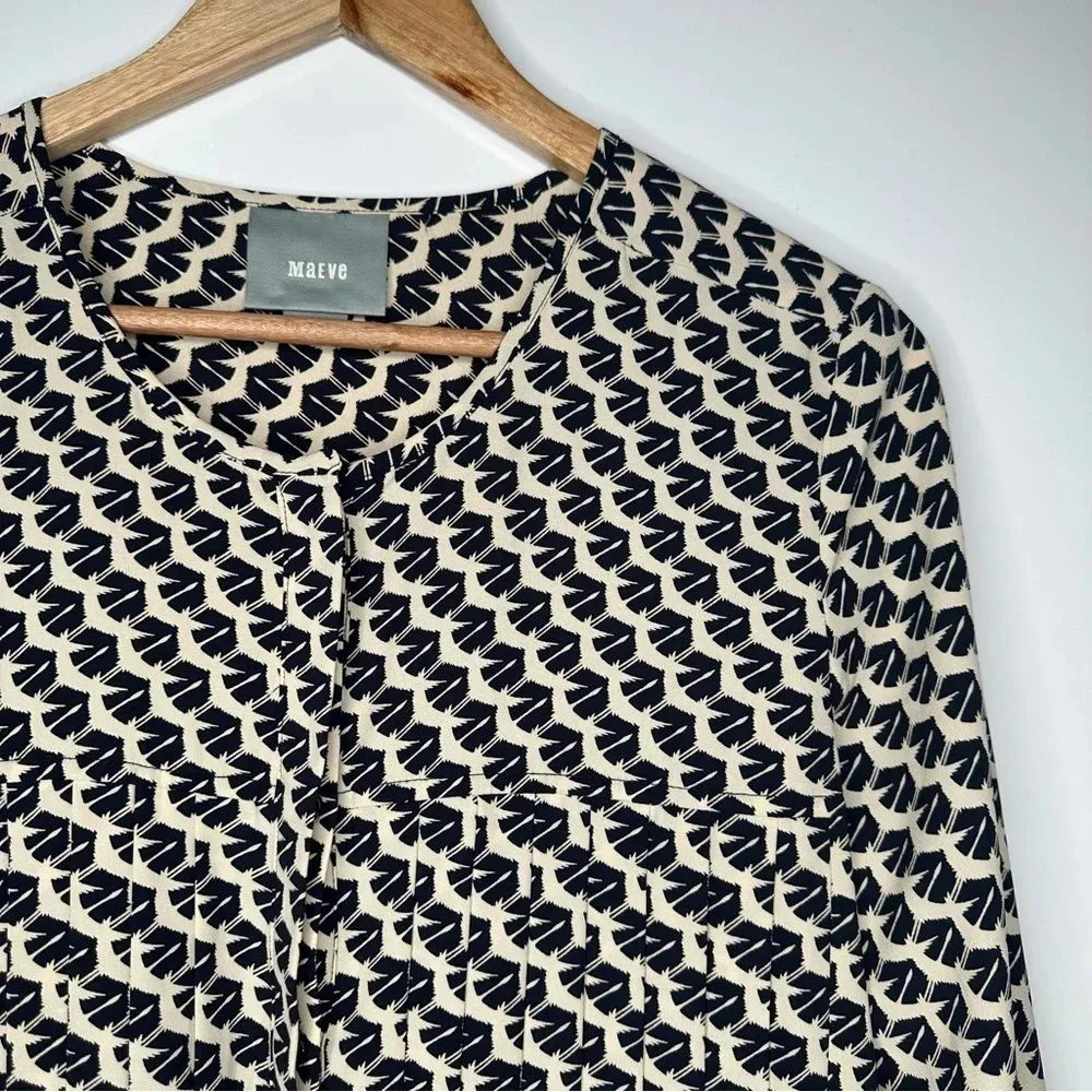 Maeve Anthropologie Selva Dropwaist Tunic Top Size XS - Image 4