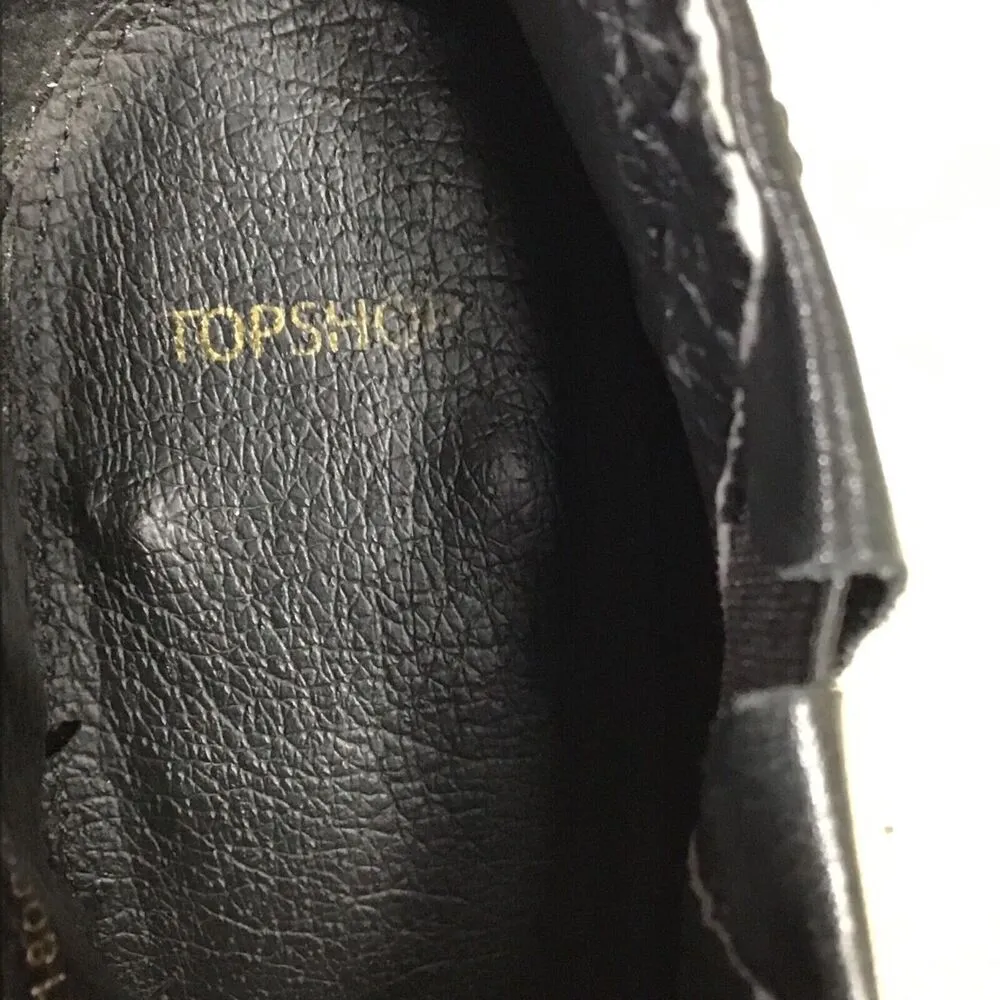 Top Shop Women Ankle Botties  Sz. 38/7.5 Studded detail on Back boot Sexy - Image 6