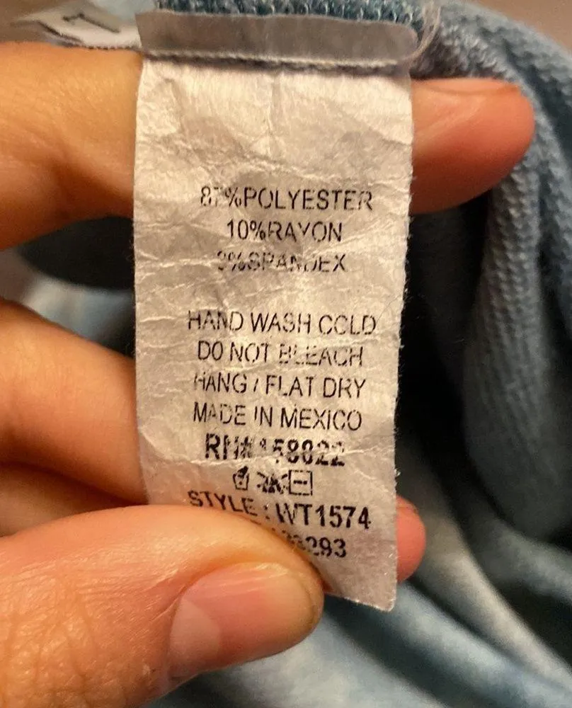 Wst Cst Blue Tie Dye Oversized Drop Shoulder Sweatshirt Size L White Size L - Image 2