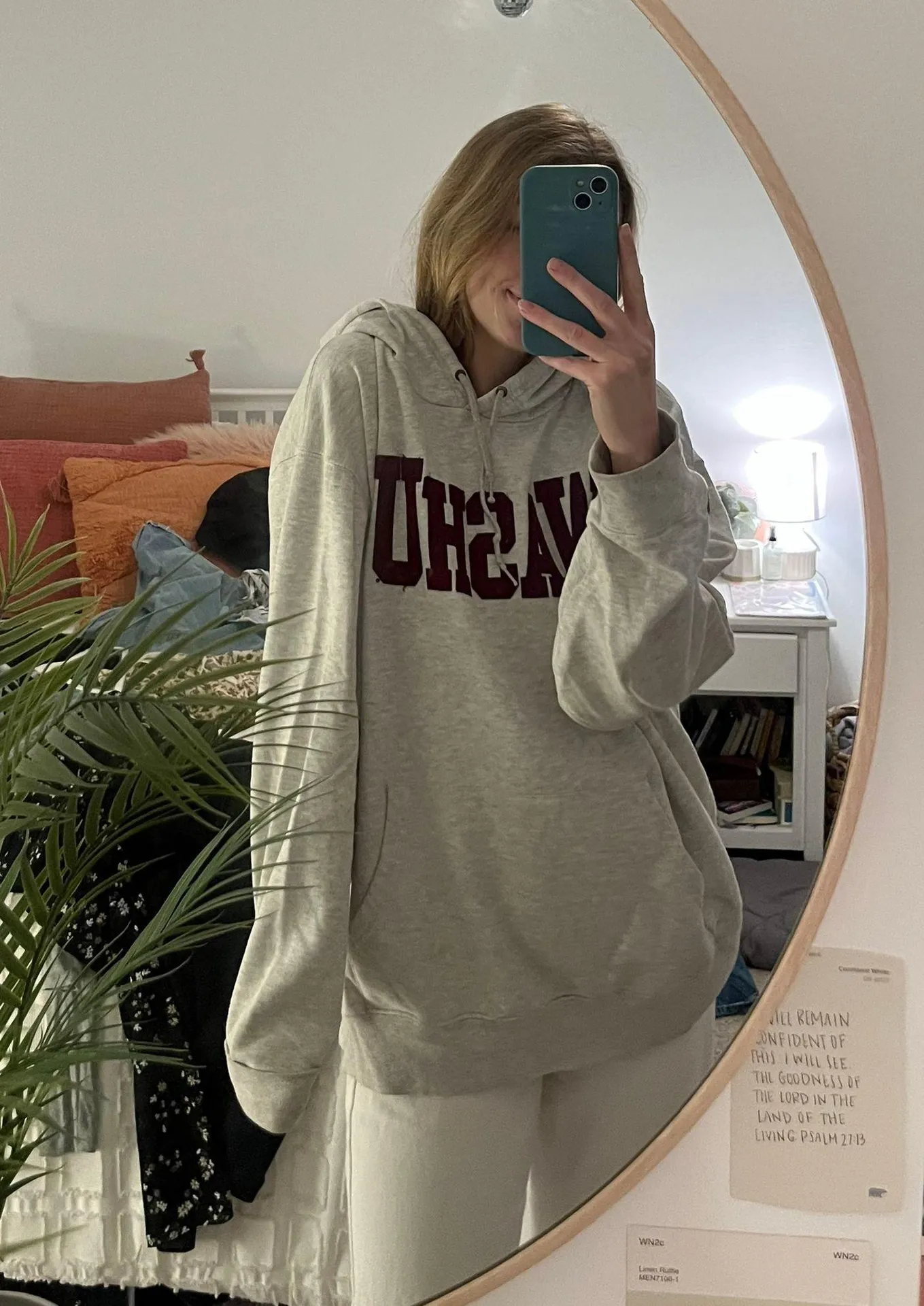 WashU Sweatshirt Gray Size XL - Image 4