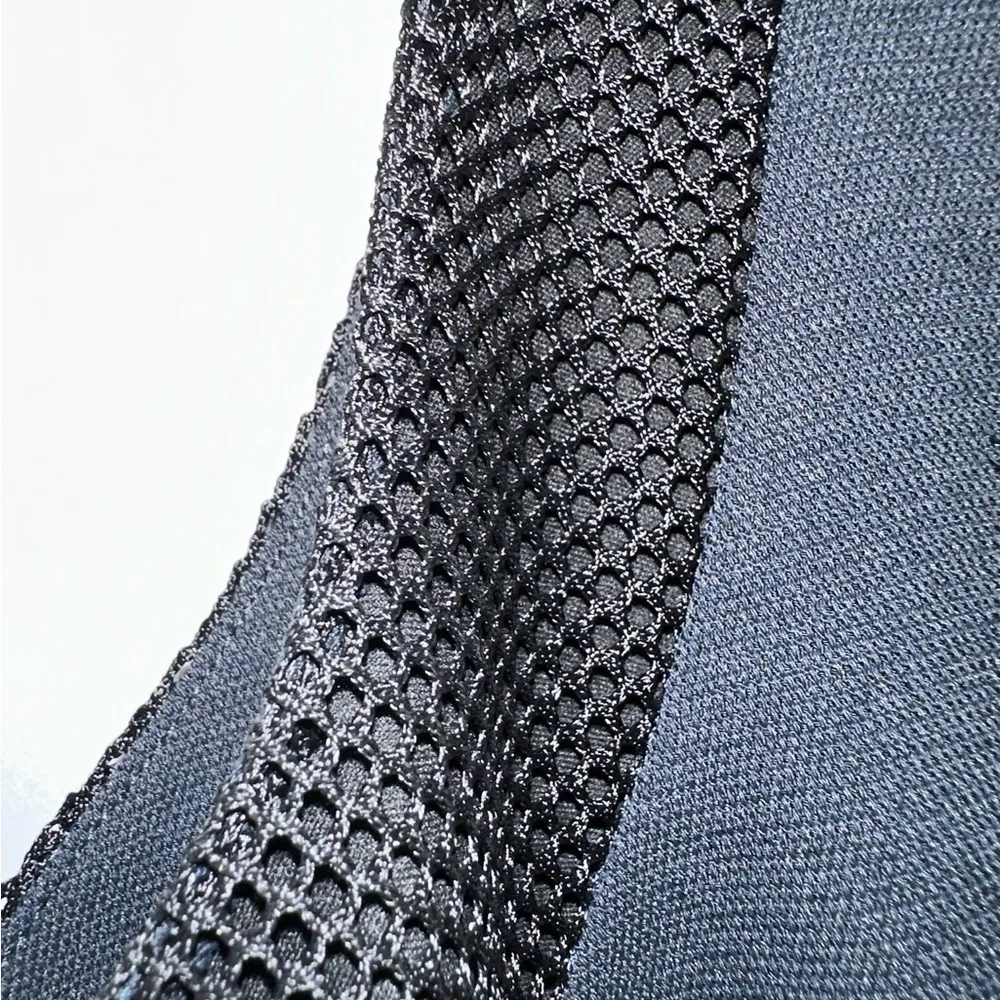 Rebecca Minkoff Acapulco Dress Navy Black Mesh Size 4 Sleek Sleeveless Office - Image 10