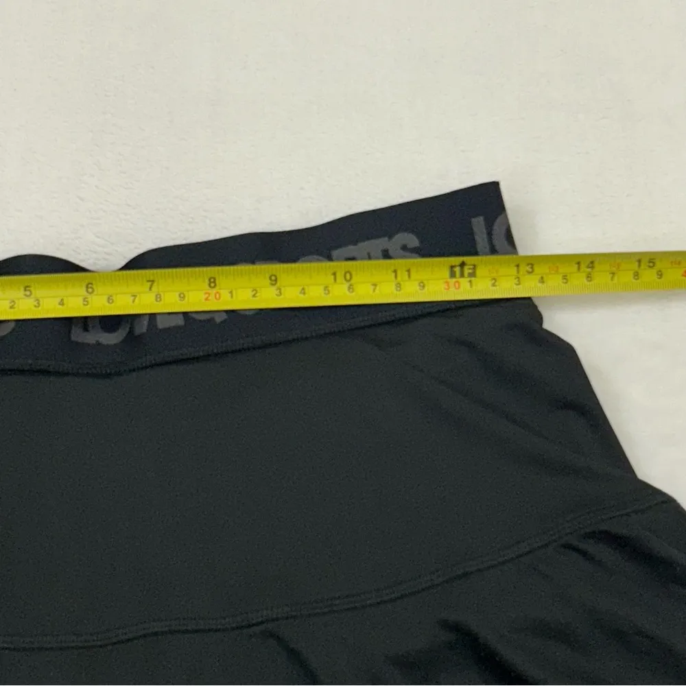 Love & Sports Black Spandex Shorts Inner Golf Tennis Skort Skirt Women’s XS/S - Image 3