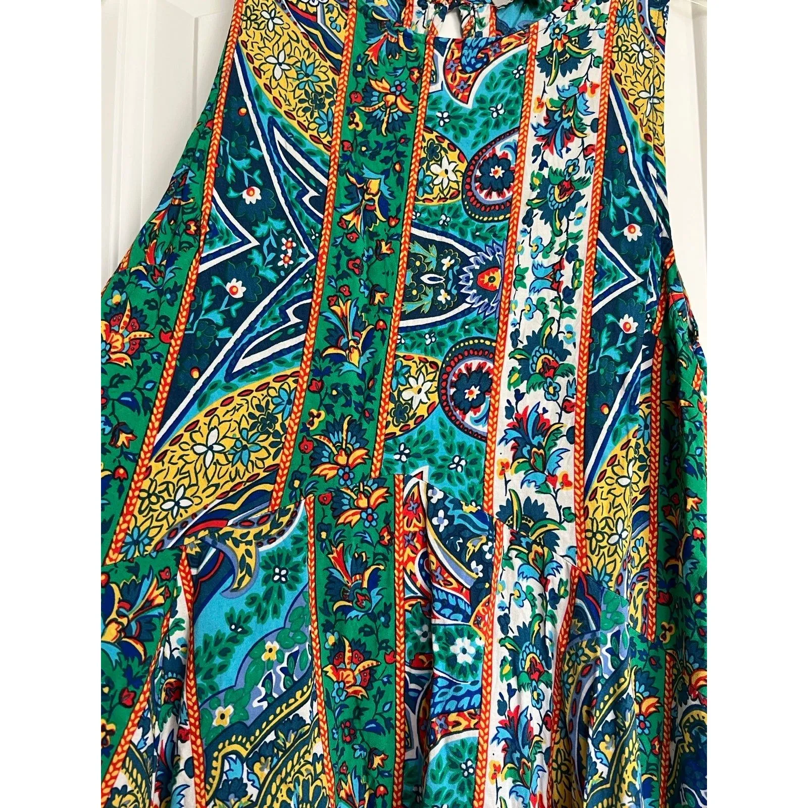 Jodifl Multicolor‎ Tank Summer Sleeveless Dress Size Small - Image 4
