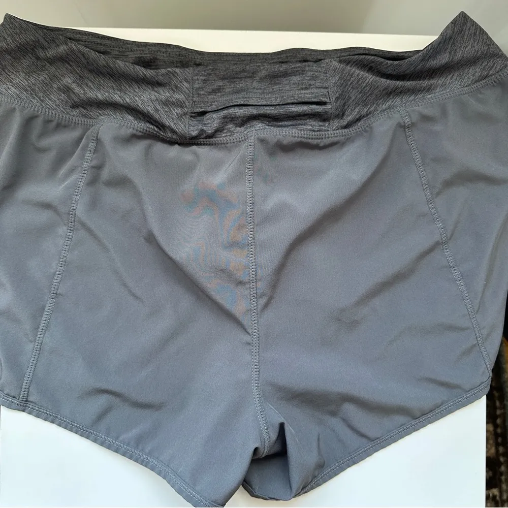 Reebok Gray Athletic Shorts Lightweight Performance - Image 2