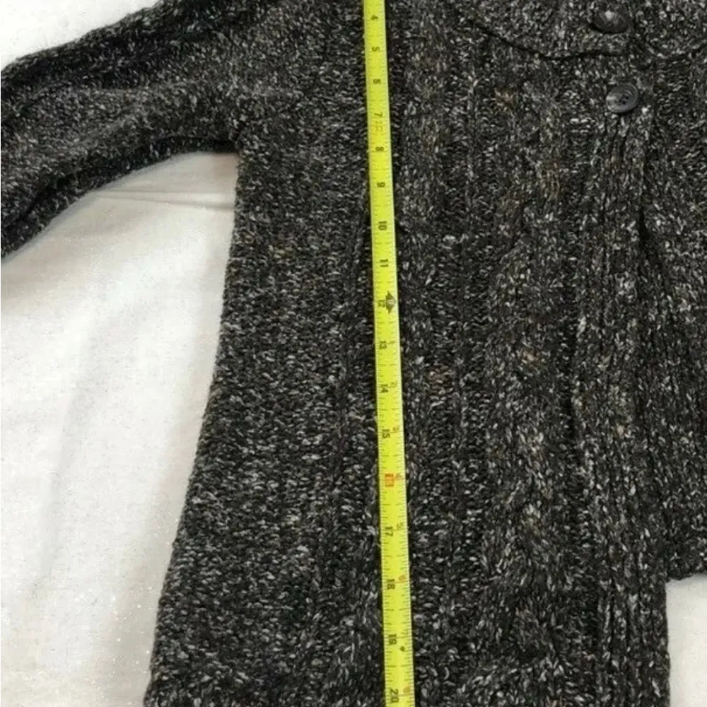 Maurices 2 Button Top Brown Speckle Cardigan Sweater Size L - Image 5