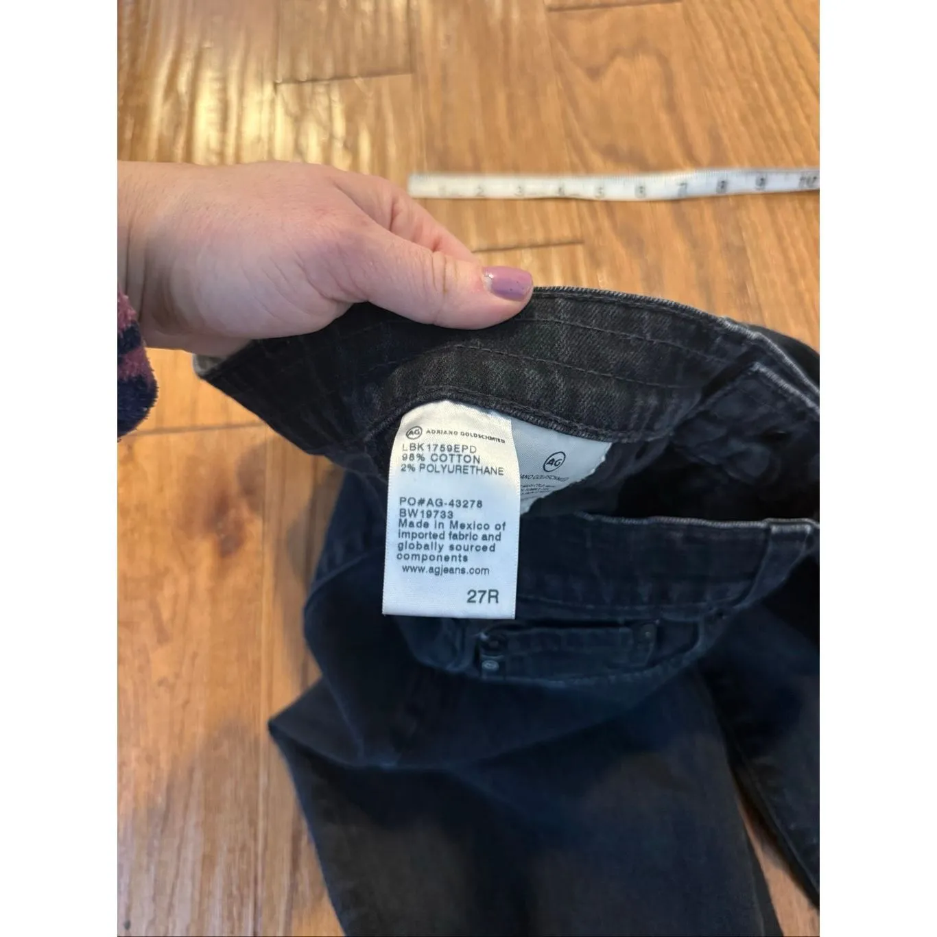 Ag Adriano Goldshmied the Casey relaxed skinny ankle jeans 27 - Image 5