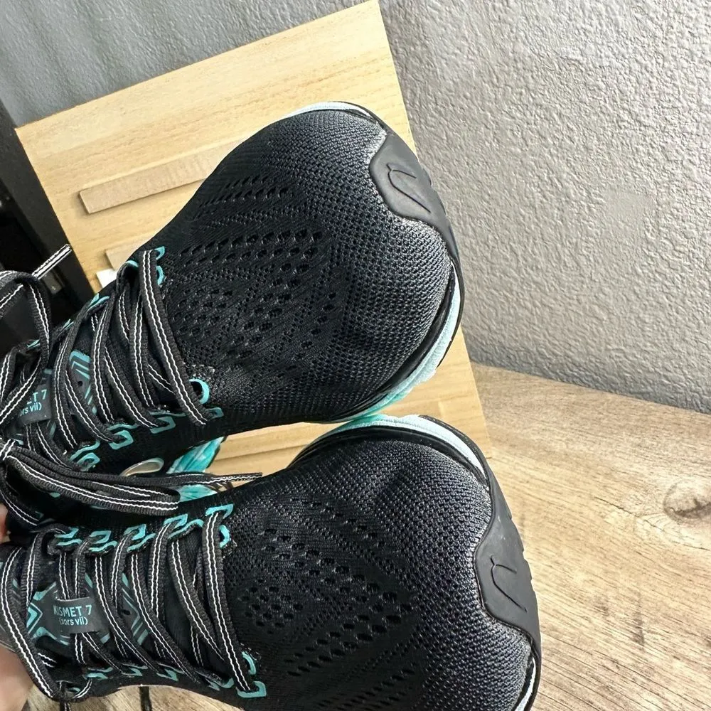 Newton Women’s 10.5 Kismet 7 Black Blue Running Sneakers - Image 9