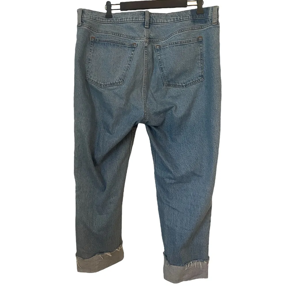 Abercrombie 90s straight mid rise - Image 2