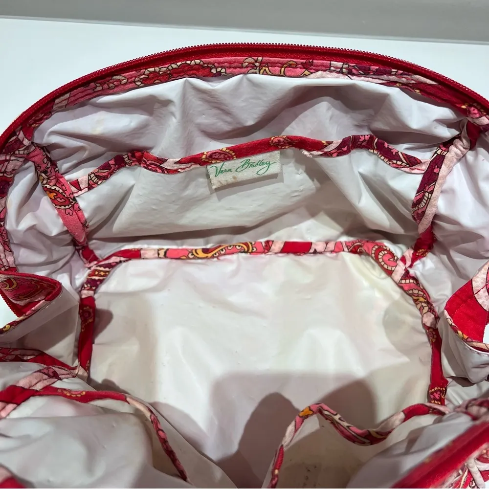 Vera Bradley Rosie Posie Retired Pattern Make Up Bag - Image 5