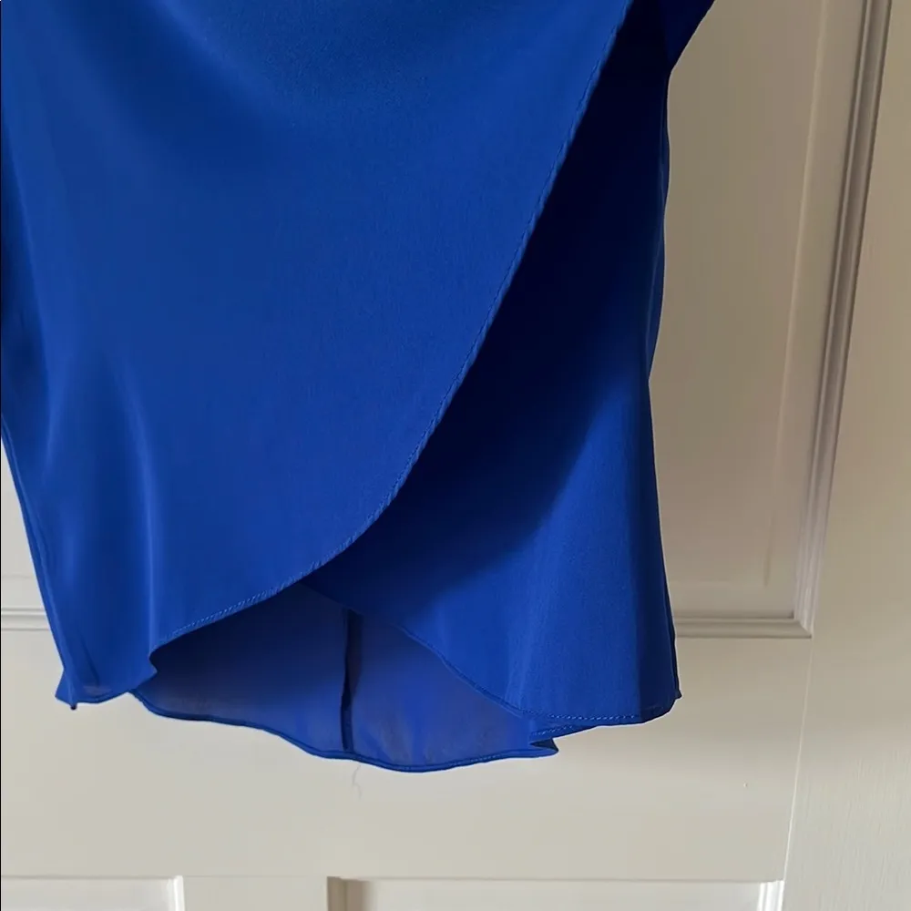 Soprano Blue Asymmetrical Tank Top - Image 4