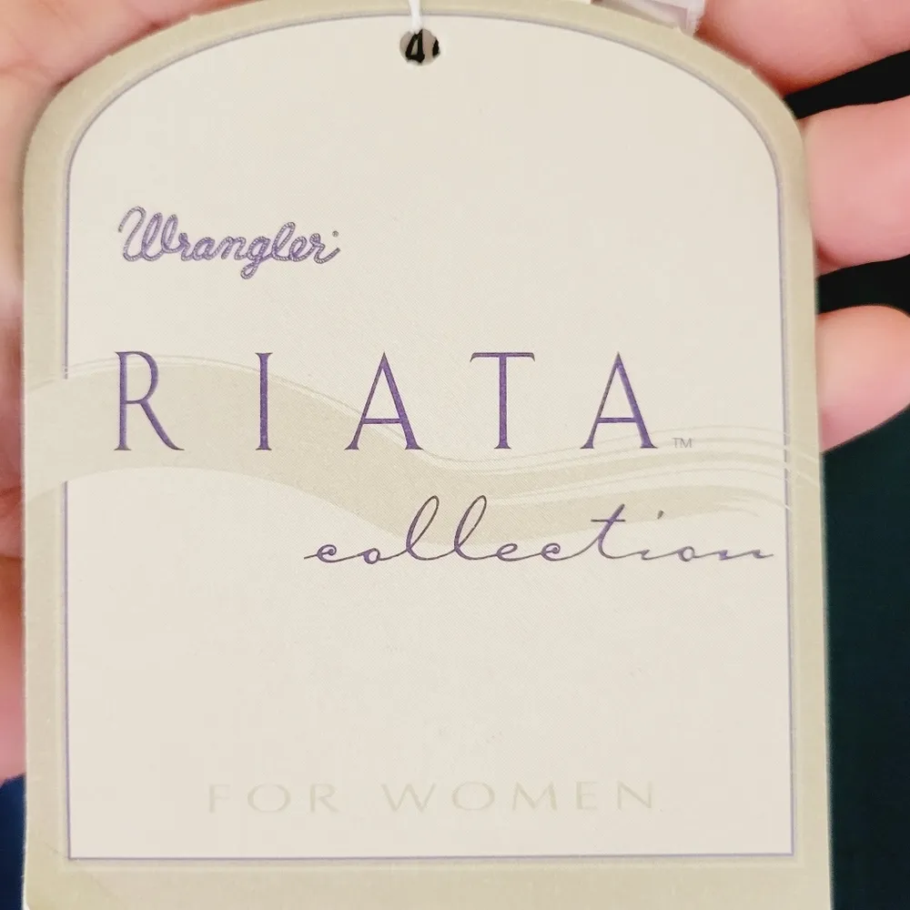 Wrangler Riata navy long equestrian blazer size 12 - Image 4