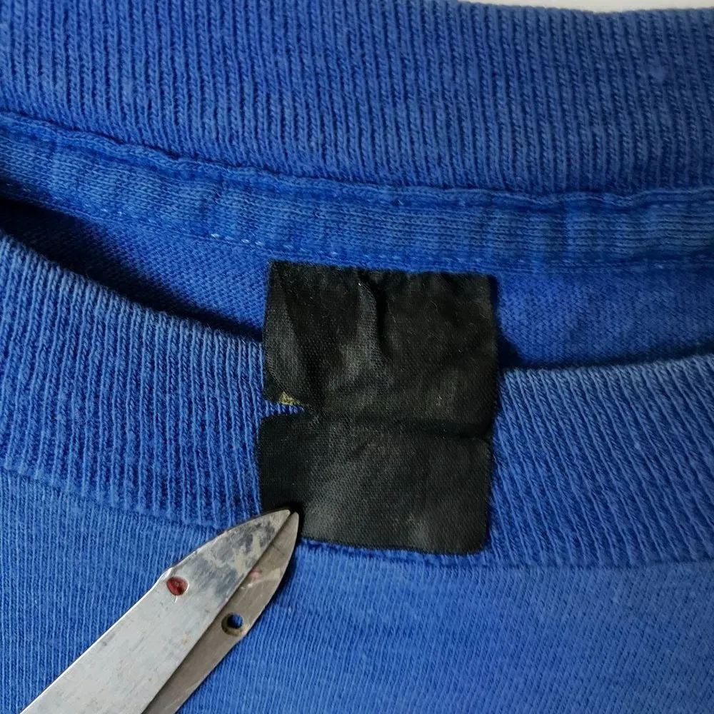 80s Vintage Beckman Optima XL L T Shirt Single Stitch Graphic Tee Cotton Medium - Image 4