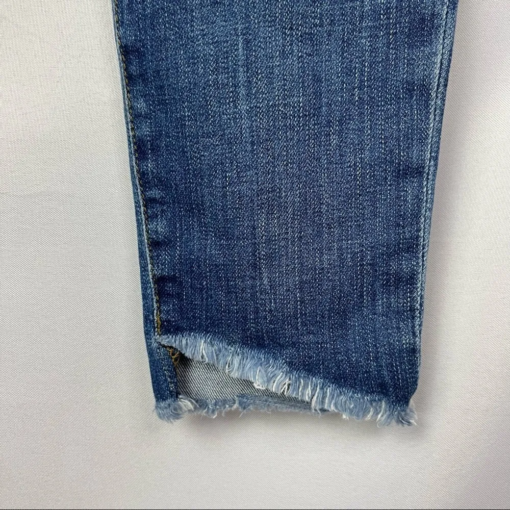 Joe's Jeans The Charlie High Rise Skinny Ankle Frayed Hem Jeans 29 - Image 7