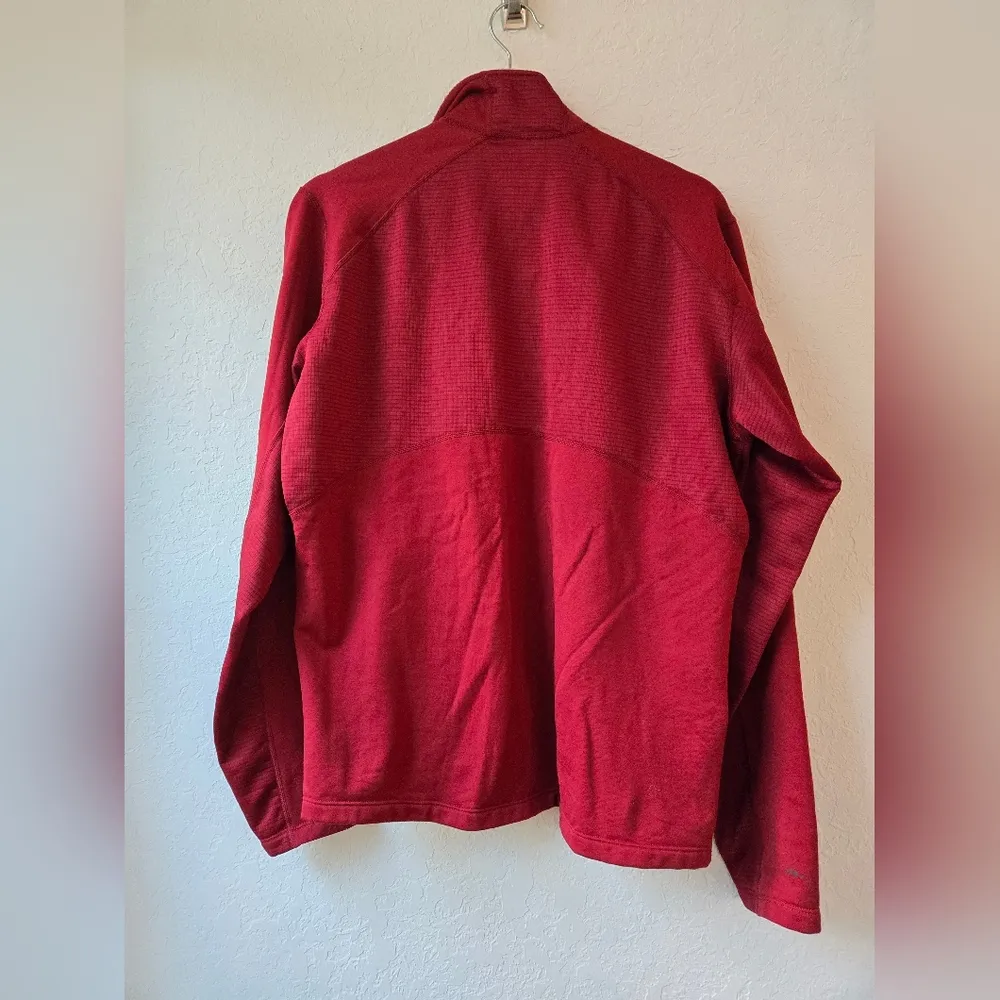 REI Women’s Red Fleece Jacket Size Large - Image 8