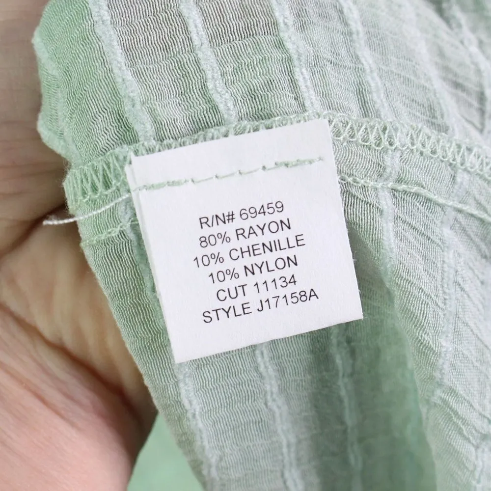 J.‎ Valdi Lace up Cover up Mini Dress in Sage M Green Size M - Image 7