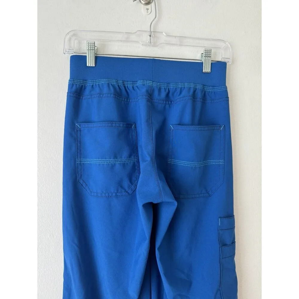 Carhartt Cross Flex Knit Waist Straight Leg Cargo Scrub Workwear Pants Size XS - Image 4