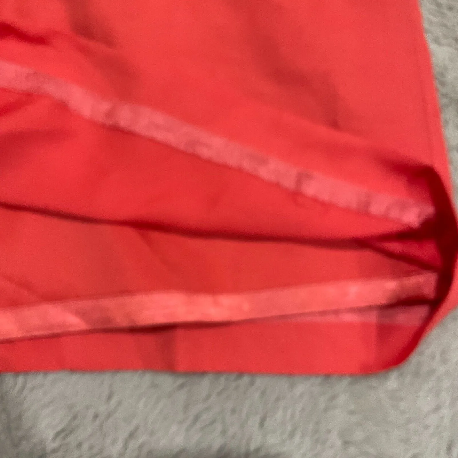 Jenny Yoo‎ Collection Red Ruffle Silk Blend Dress Size 0 Cocktail Wedding $265 - Image 5