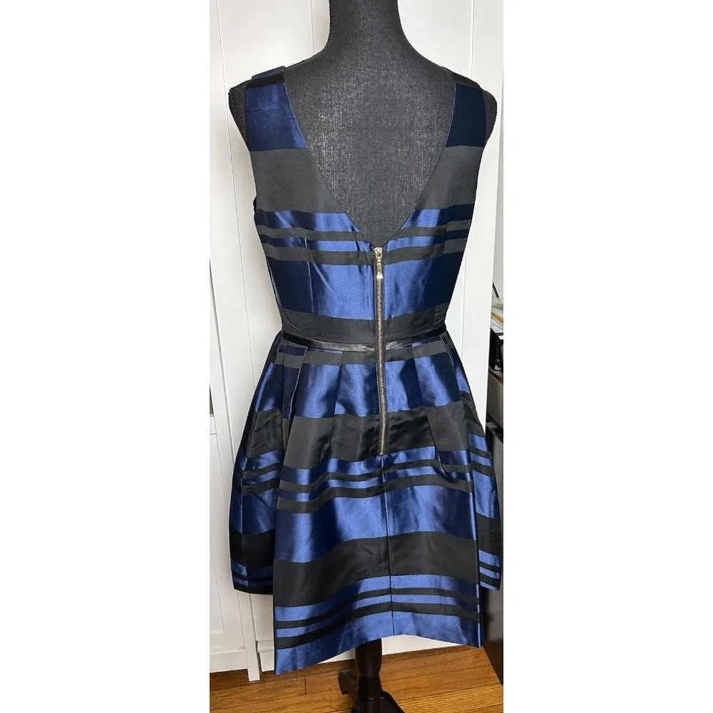 NWT SOUTHERN TIDE Women’s Yacht Blue Fit & Flare Cocktail Dress Size 8 MSRP $198 - Image 9