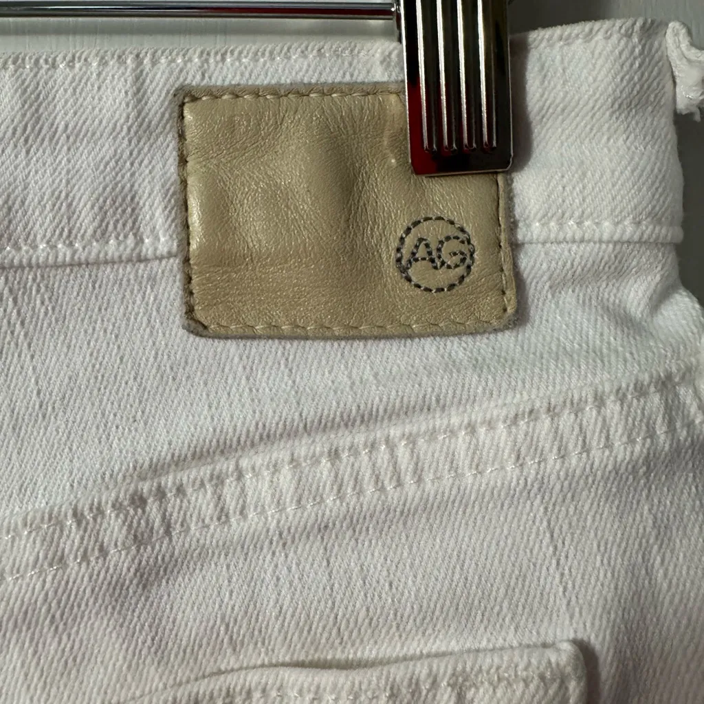 AG Adriano Goldschmied Hailey Ex-Boyfriend Roll-Up Jean Shorts - Image 9