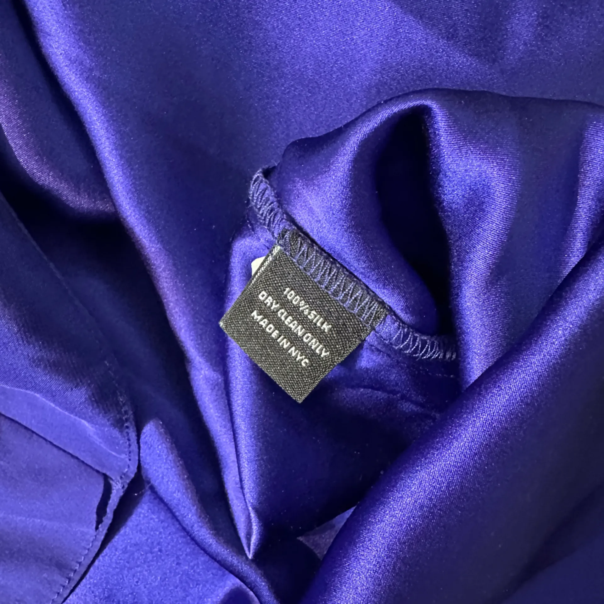 Alice‎ Trixie Silk Shift Dress Midi Long Sleeve Work Casual Size Large - Image 8