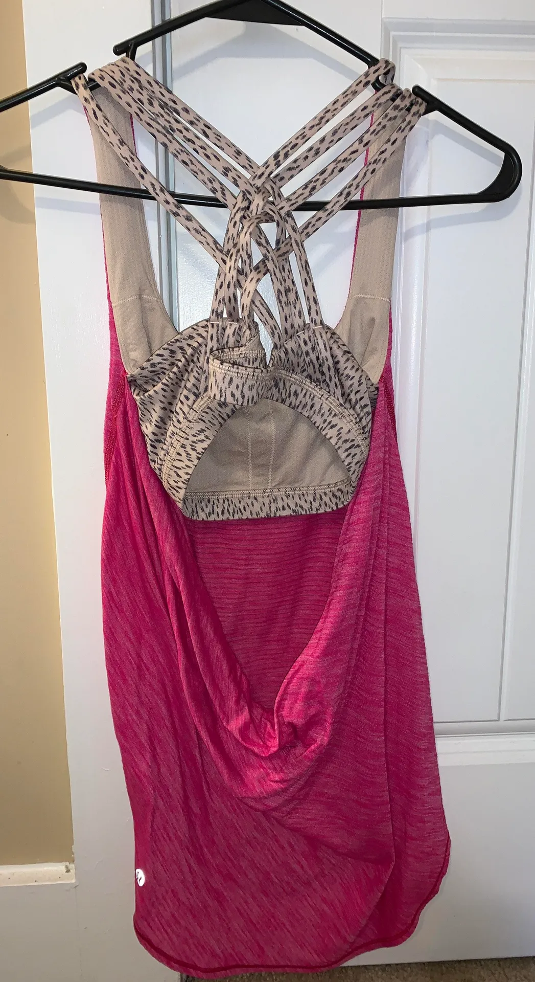 Lululemon Pink Open Back Tank - Image 2