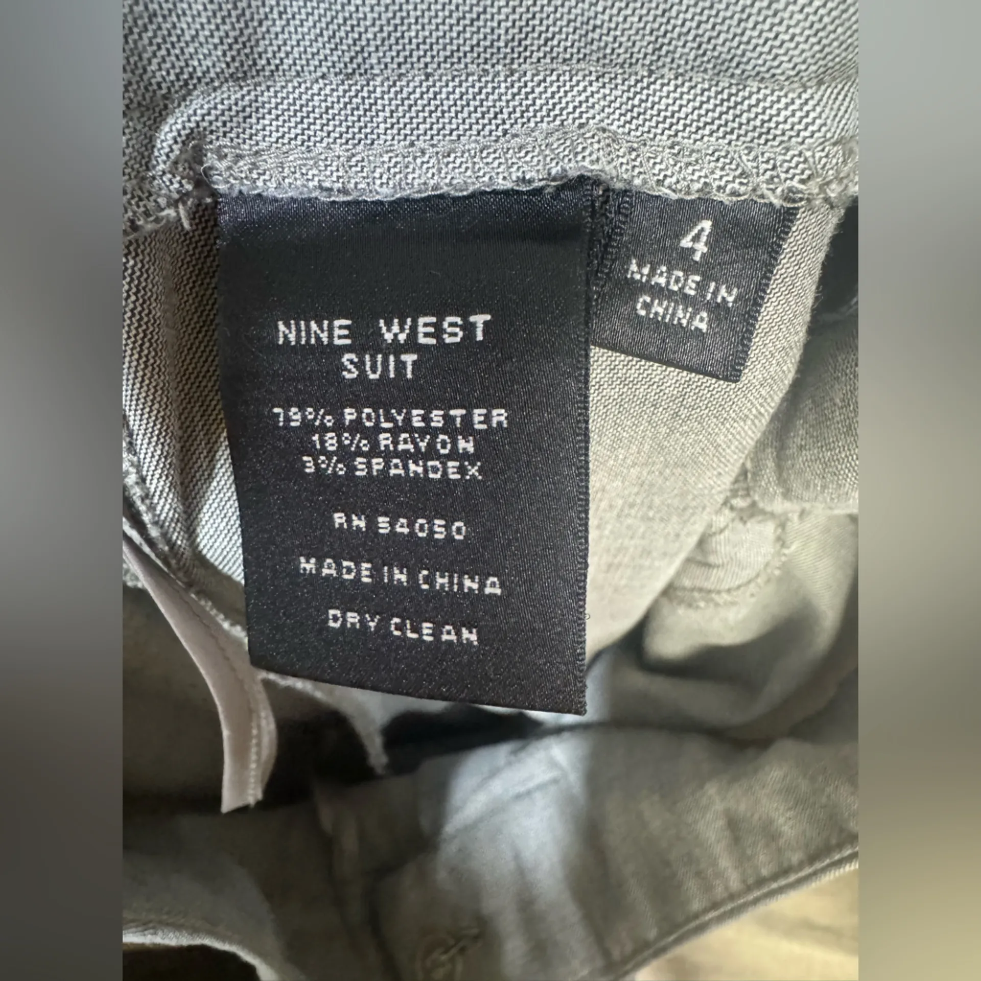 Nine West Gray Women Jeans - Image 6