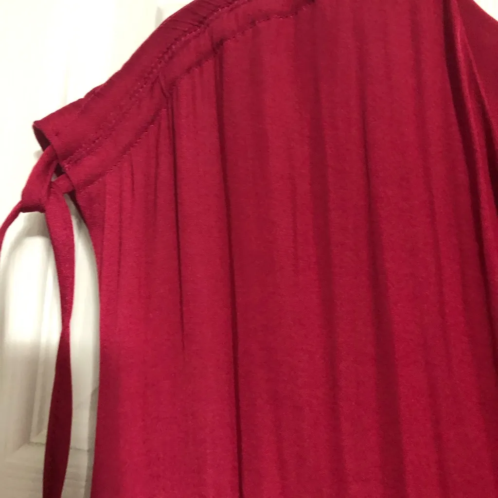 Vince‎ Camuto NWT pink silky side slit dress summer oasis women’s plus size 2X - Image 7