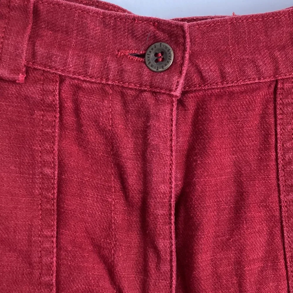 Timberland | Rust Red Shorts sz 6 - Image 3