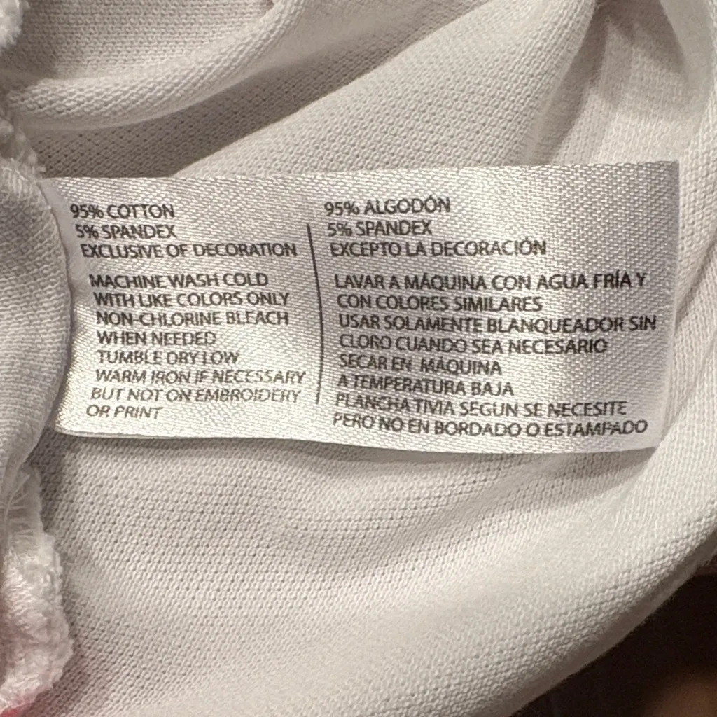 U.S. Polo Assn. Women’s Polo White with Rainbow Logo & Collar Trim - Image 13