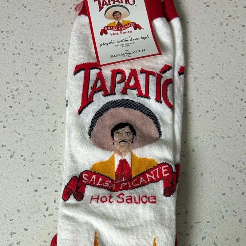 Socksmith Tapatío Salsa Picante Hot Sauce Women’s socks size 5 - Image 7