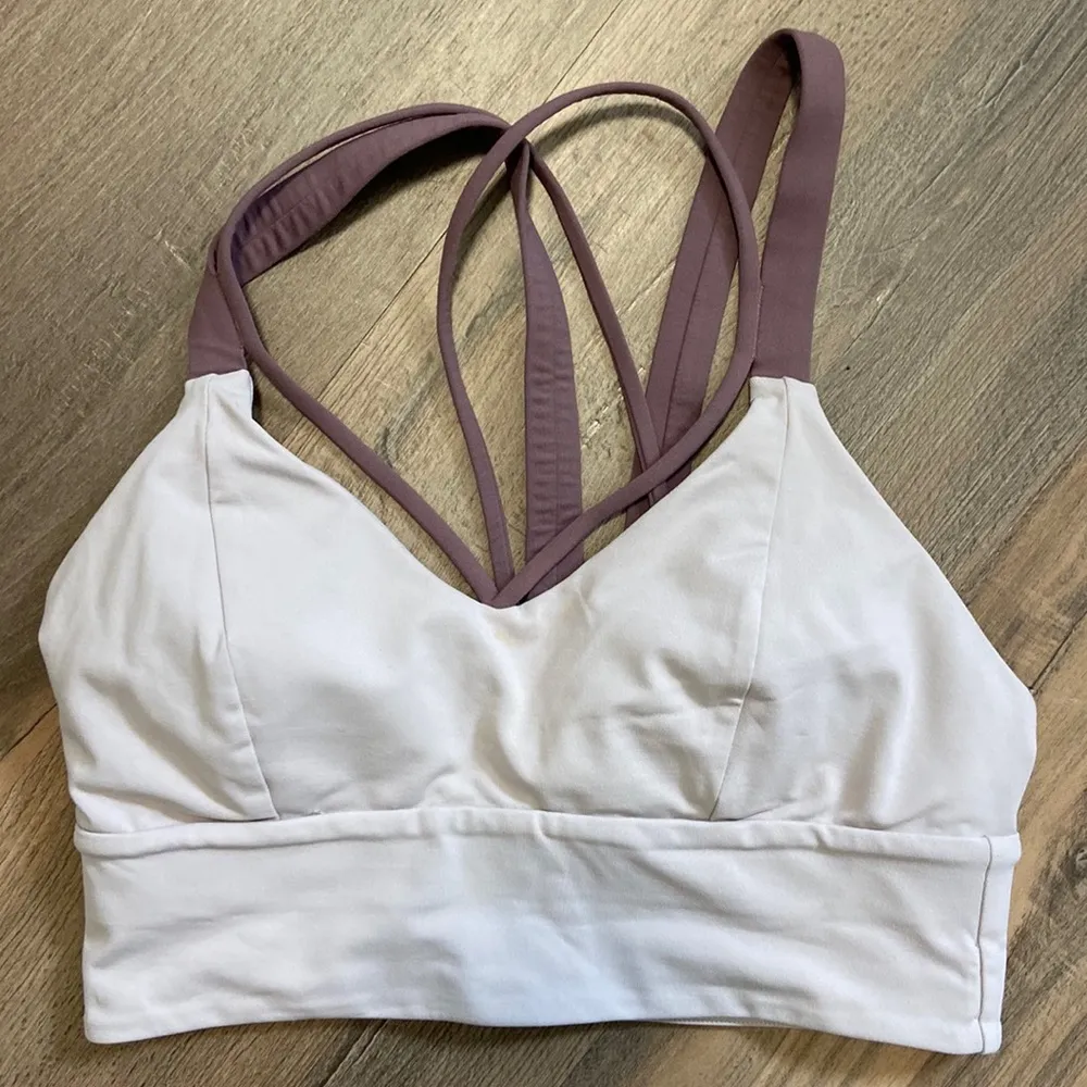 Lululemon Athletics Women’s Mauve Training Sports Bra Size 6 - Image 5