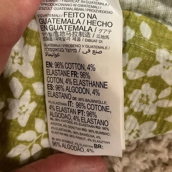 Billabong Flirt On Puff Sleeve Ditsy Floral Print Square Neck‎ Crop Top Sz S NWT - Image 12