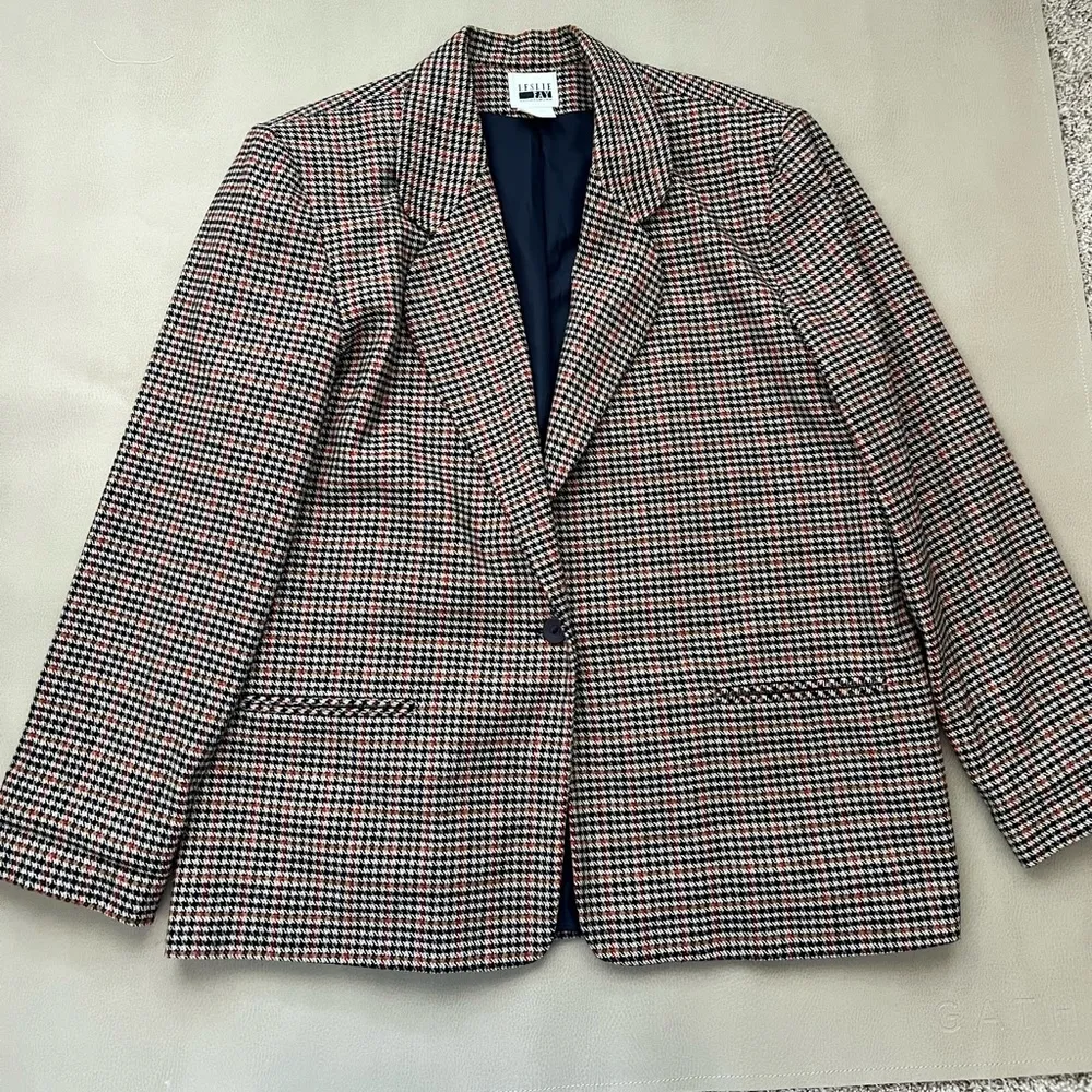 Leslie Fay VTG Wool Blazer: Womens Blazer by  : 18 - Image 5