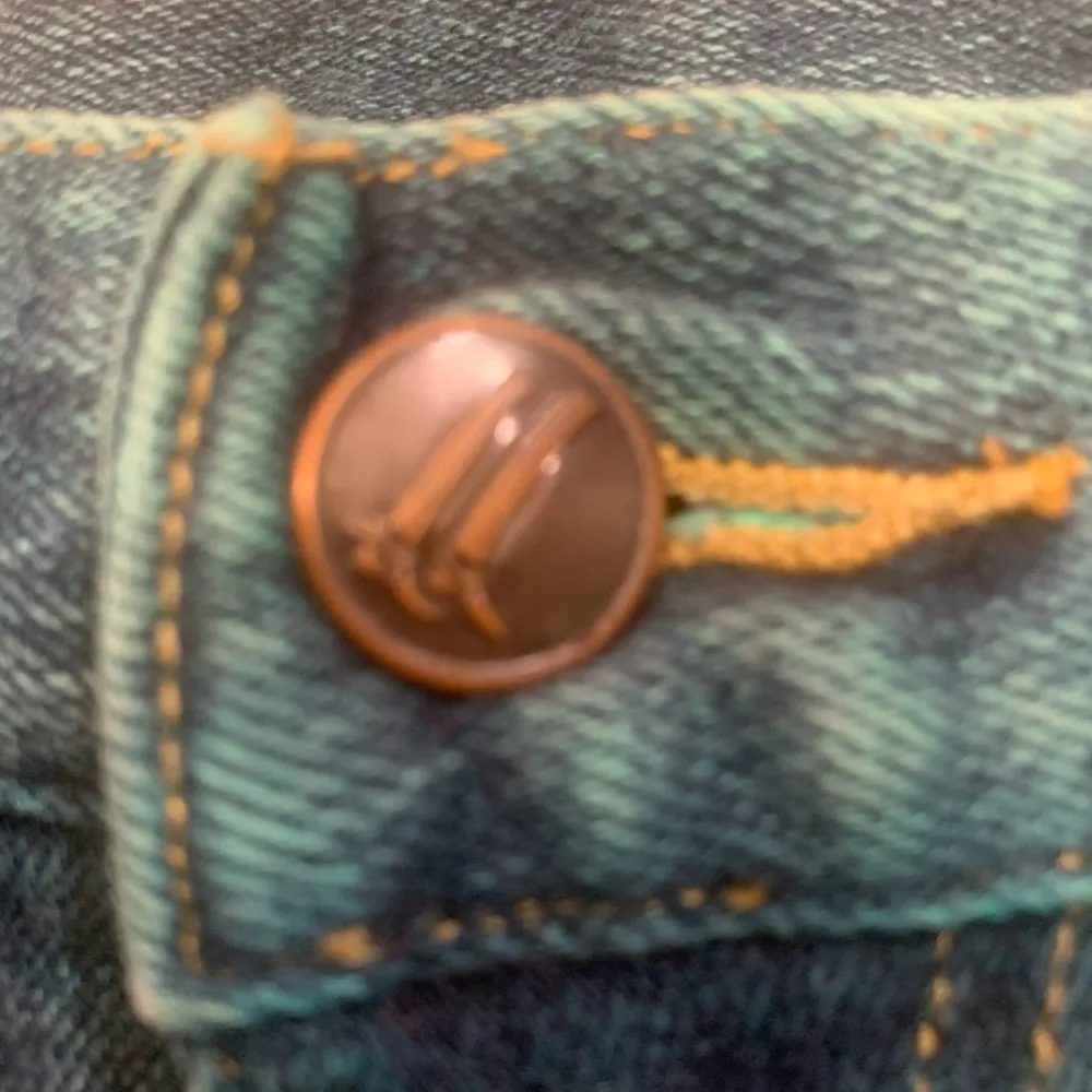 Vintage Miller’s Slim Fit Acid Wash Size 28 Teal Denim Jeans. 1622 Blue - Image 5