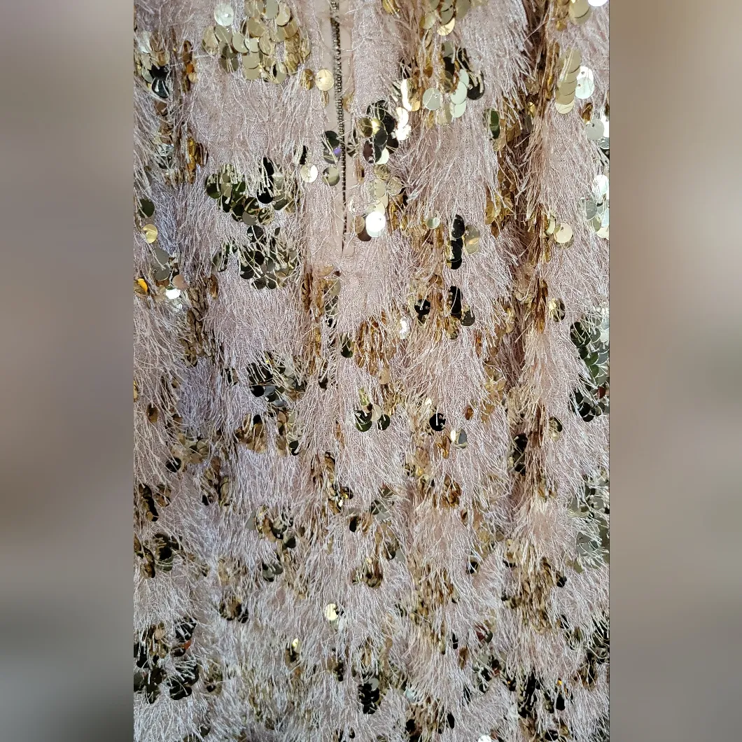 ENTRY  Elegant Sequin Embellished Dress Size L - Image 7