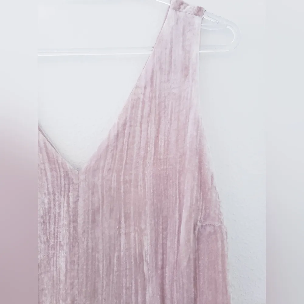 Ann Taylor Loft Maternity Crushed Velvet Relaxed Swing Dress - Image 4