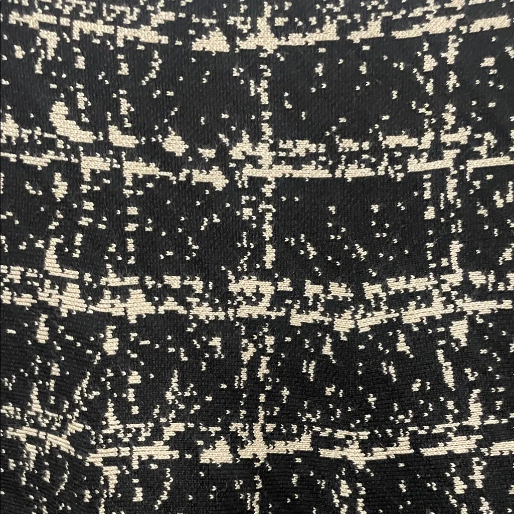 Max Studio Casual Elastic Waistband Pull On Knee Skirt Size Large Black - Image 5