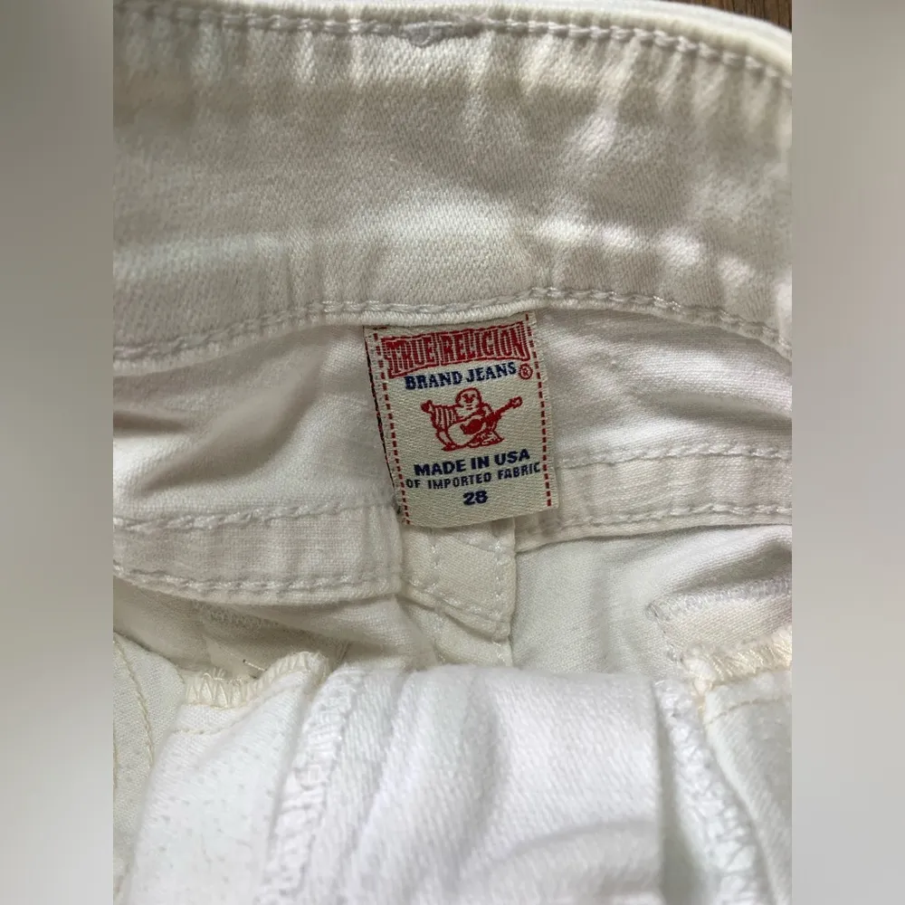 True religion white shorts Jess 28 - Image 7