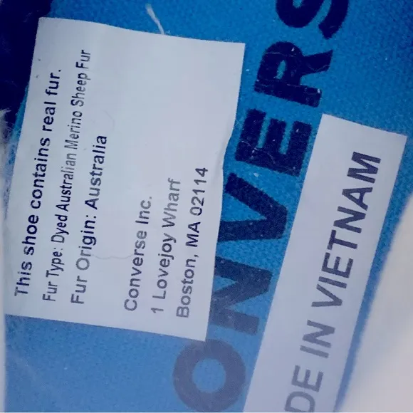 Converse x Ambush Chuck‎ 70 Fuzzy High Navy White - Image 14