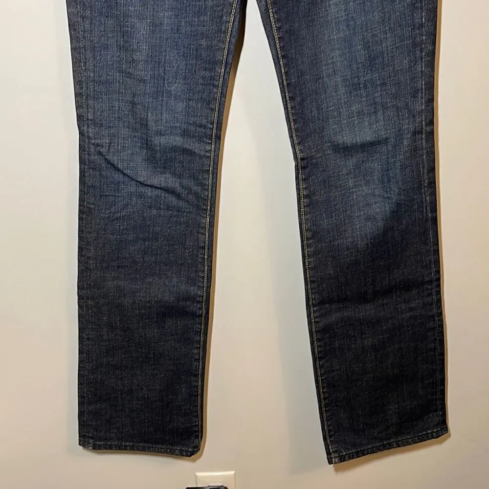 Gap Classic Stretch Jeans-Size 4‎ Long Hand-sanded Rinse - Image 4