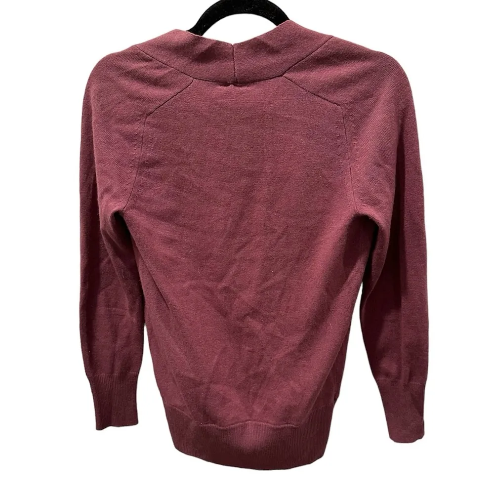 J. Crew wool and cashmere blend wrap sweater - Image 2