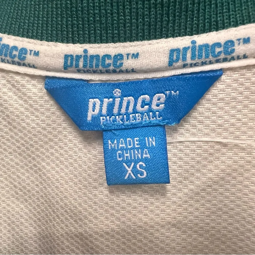 NWOT Prince Pickleball Women's Collared Pleated Dress Size XS White - Image 9
