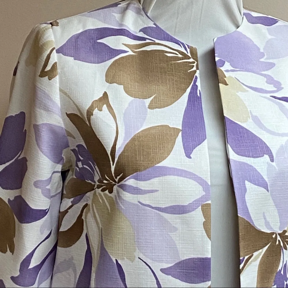 Alfred Dunner Floral Jacket/Blazer - Image 2