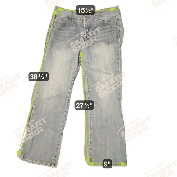 VTG Sassoon New York Paris Ooh‎ La La Women 14 Relaxed Denim Blue Jeans Casual - Image 8