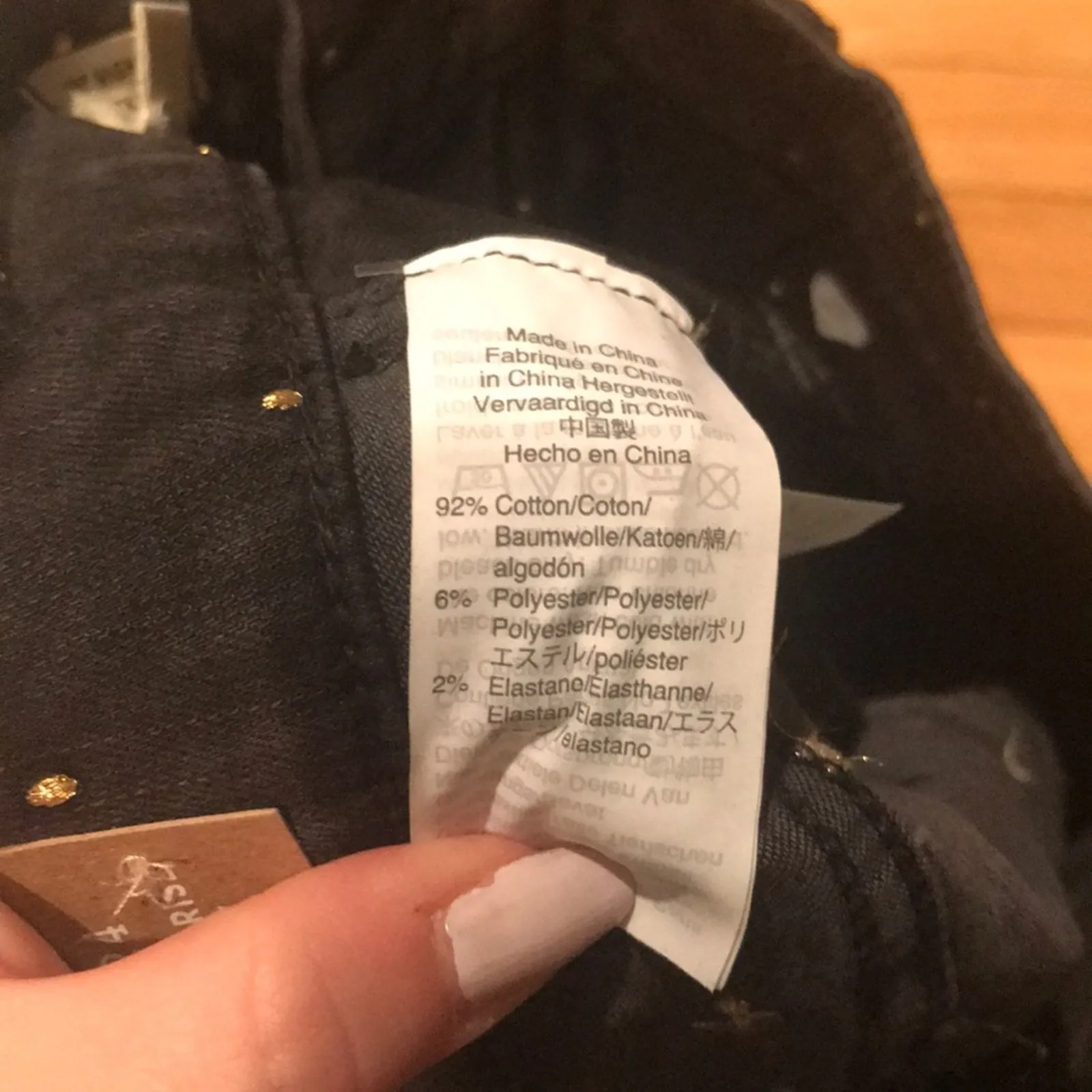 Madewell 10” high rise skinny dark jeans 24 - Image 11