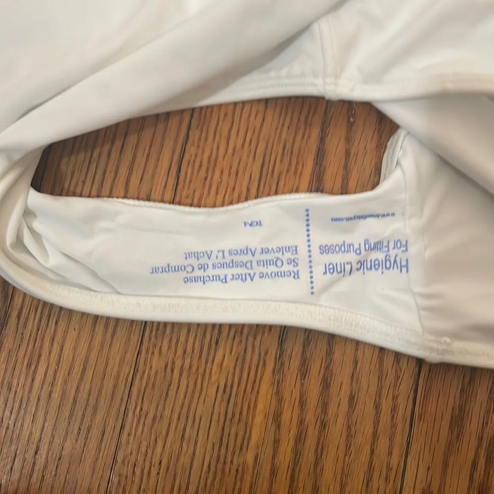 Andie The Amalfi‎ One Piece Swimsuit White Size L NWT- minimalist - Image 7