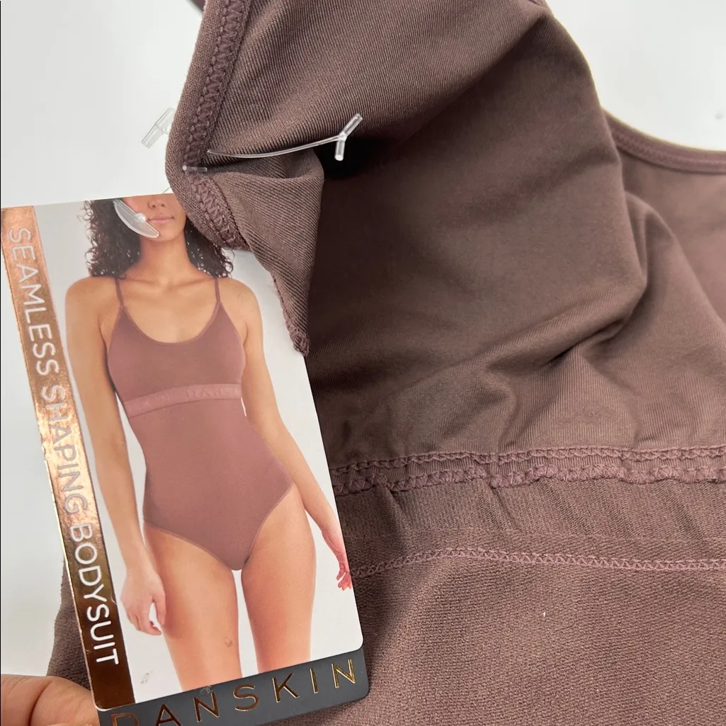 Danskin Mauve Seamless Bodysuit - Image 2
