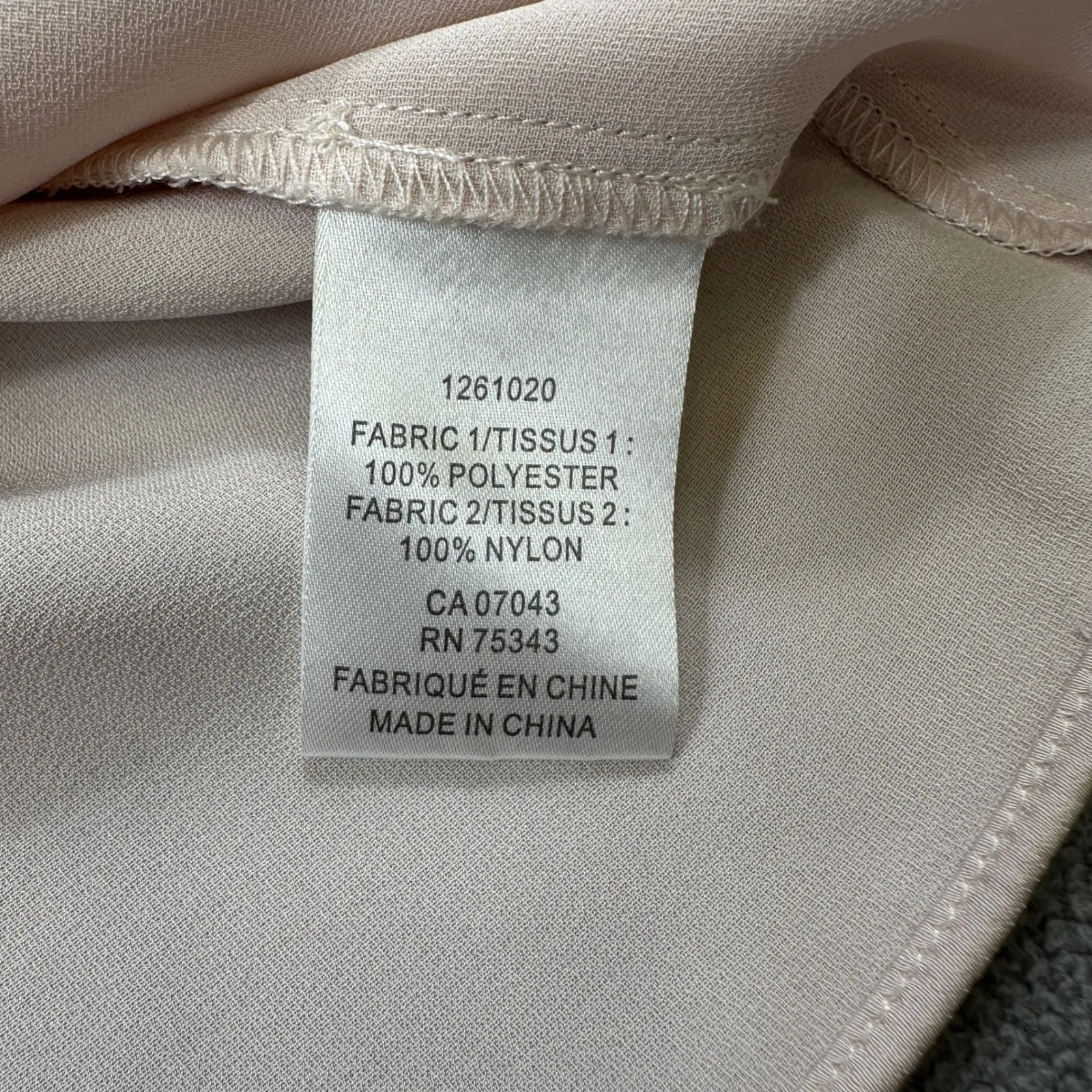 Joie Blouse Top Women S Beige Lace Cap Sleeve Halter Neck Sleeveless Satin Like - Image 5