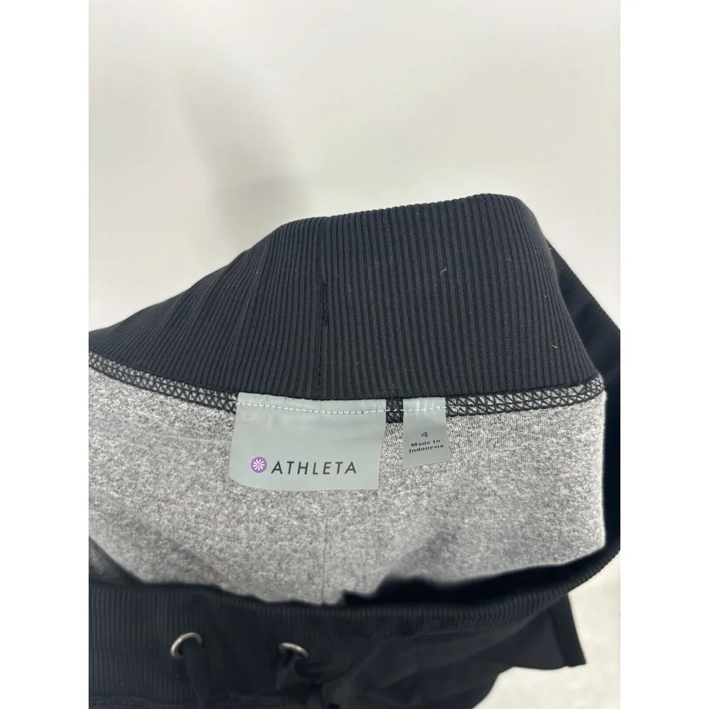 Athleta City Lined‎ Jogger Pants Sweatpants Stretch Drawstring 232220 Size 4 - Image 3